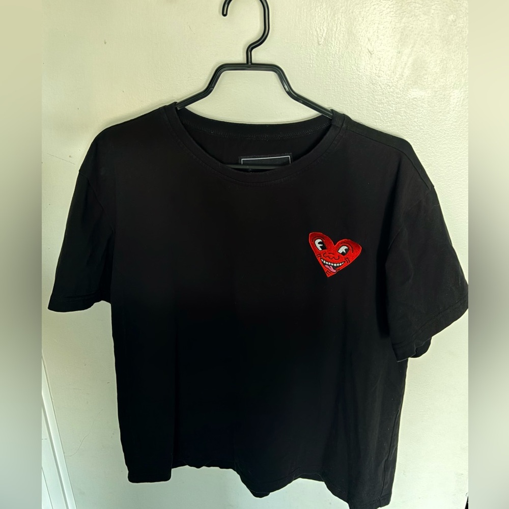 Keith Haring - Reason Embroidered Graphic Tee